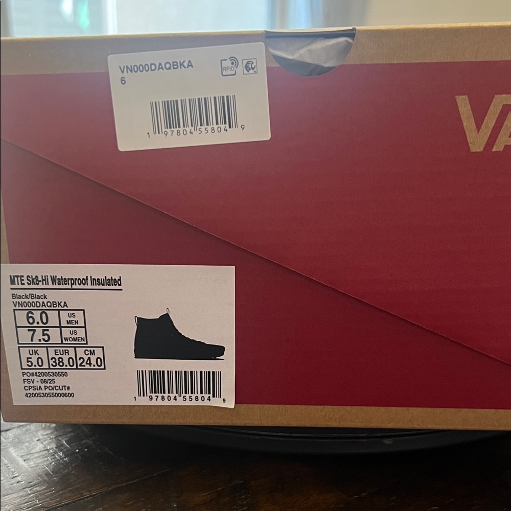 Vans Black Chukka Boots - Men’s Low Ankle Skate Shoes